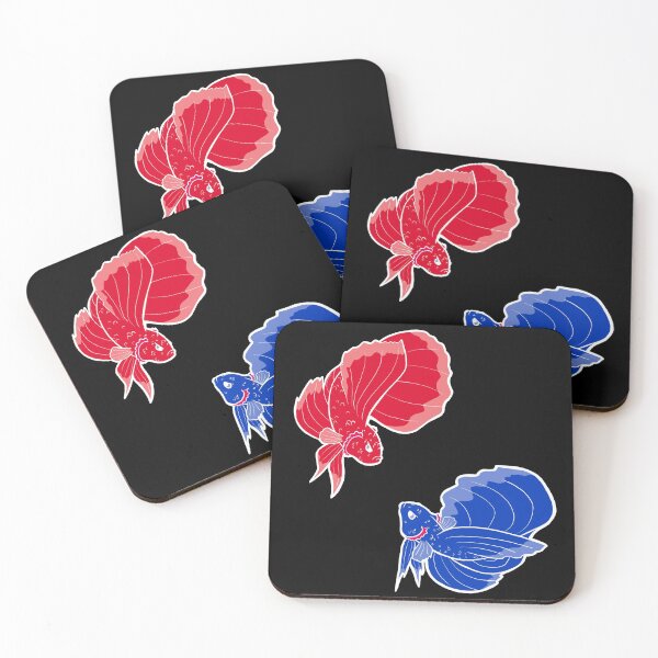 Item preview, Red Fish, Blue Fish designed and sold by Deadbirdkitsch.