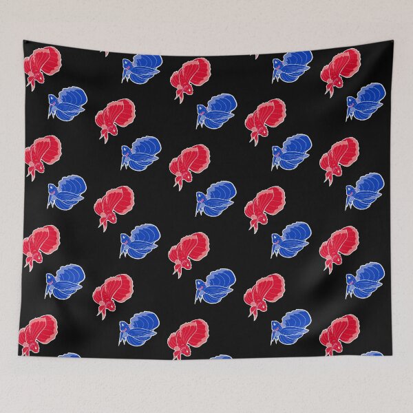 Item preview, Red Fish, Blue Fish designed and sold by Deadbirdkitsch.