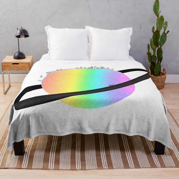 Item preview, Rainbow Civilization Planet designed and sold by kayleefisherr.