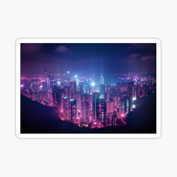 Hong Kong Neo Future Sticker