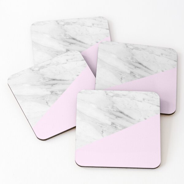 Item preview, Aesthetic marble and pastel pink designed and sold by millafrlan.