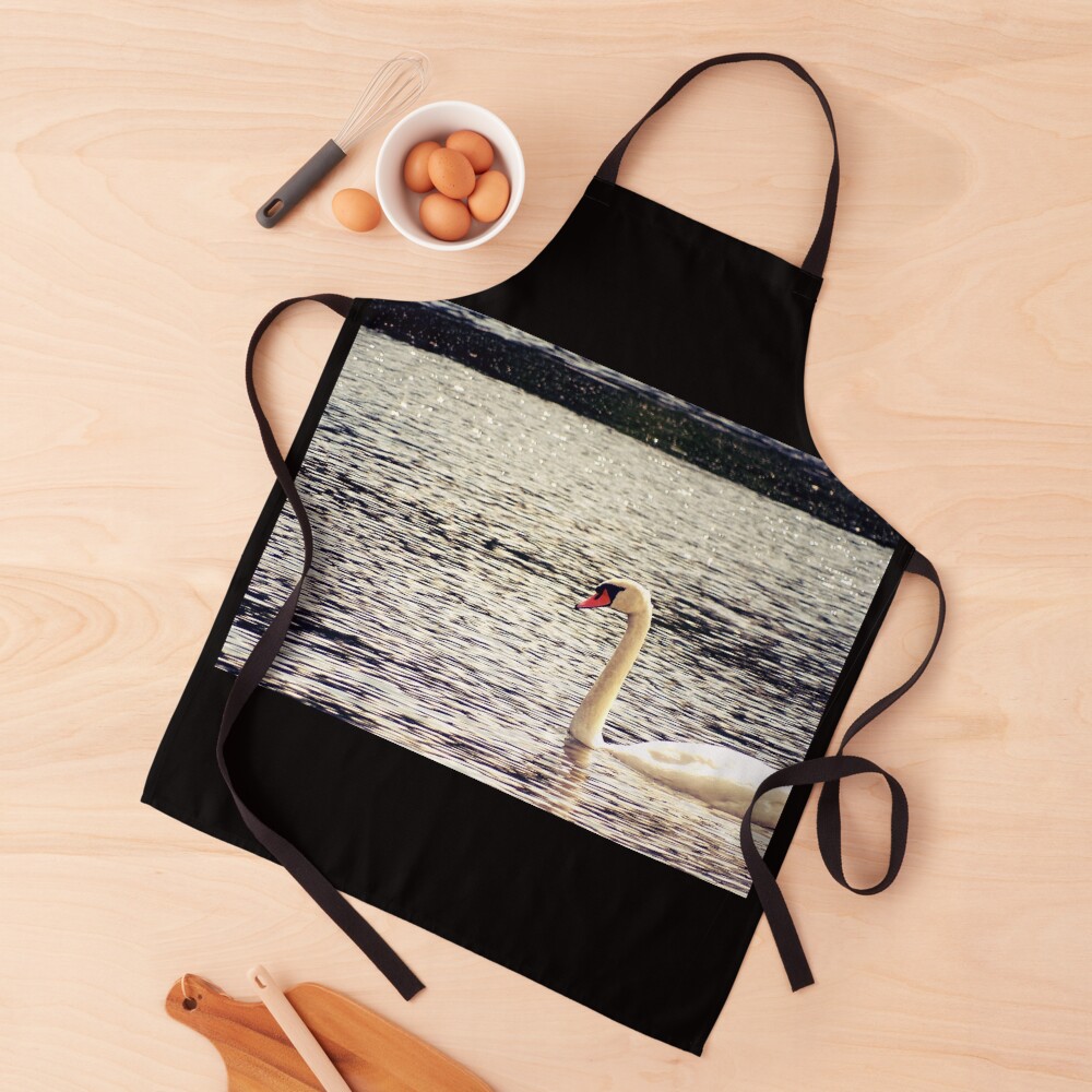 Swan, Swan sticker, Swan magnet, Swan socks Apron
