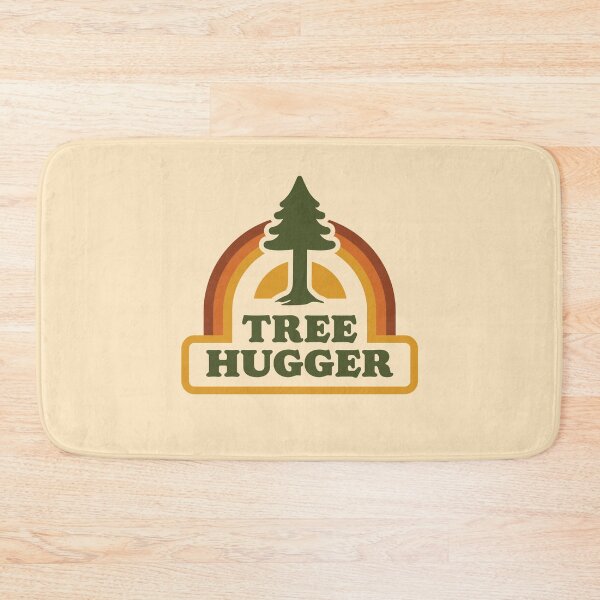Item preview, Retro Tree Hugger designed and sold by Amanda Weedmark.