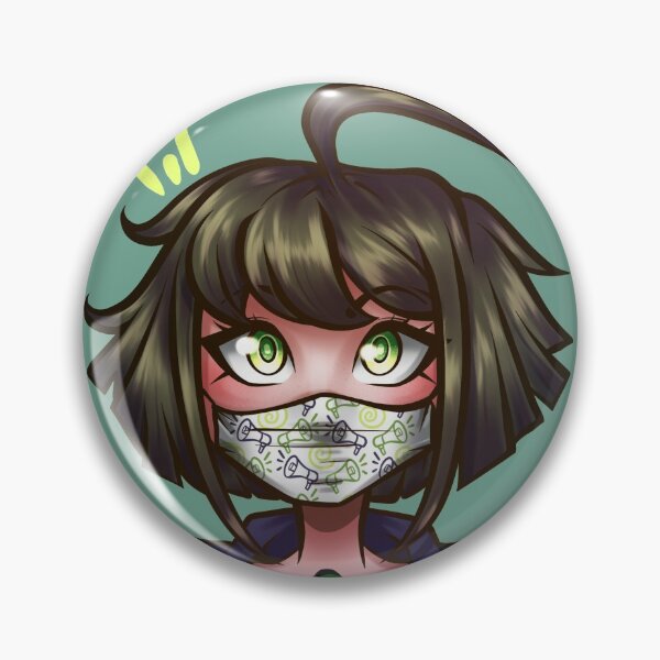Item preview, Komaru Naegi WEAR A MASK!, designed and sold by SkeletalAxolotl.