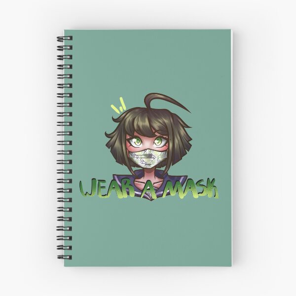 Item preview, Komaru Naegi WEAR A MASK!, designed and sold by SkeletalAxolotl.