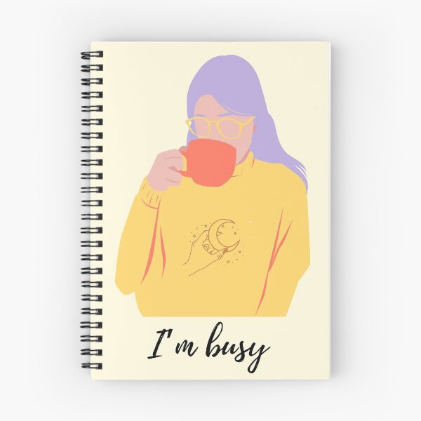 Item preview, I'm Busy Illustration designed and sold by Lunica.