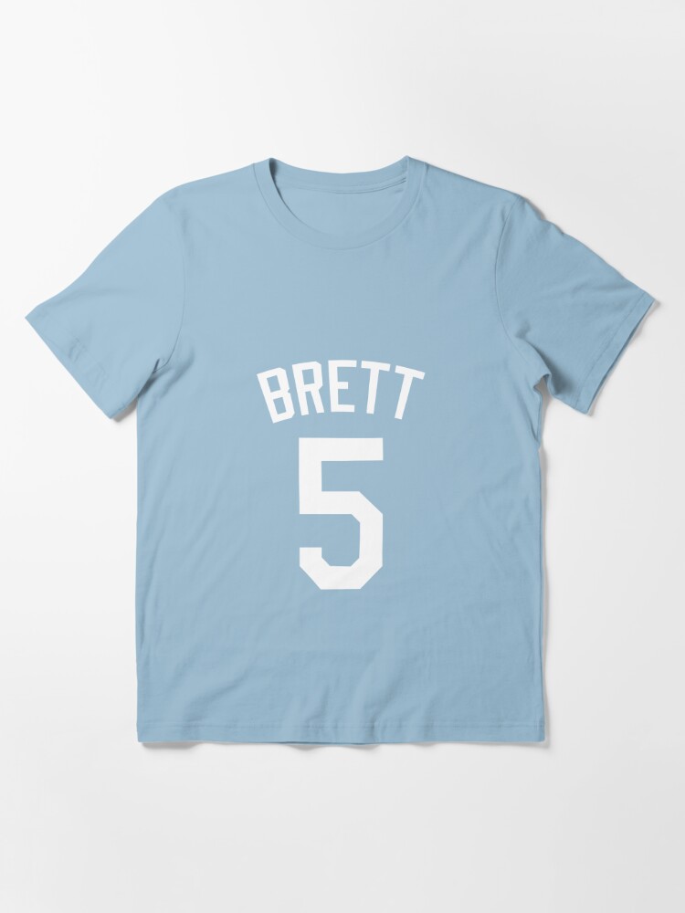 George Brett Men's Cotton T-shirt Kansas City Baseball 