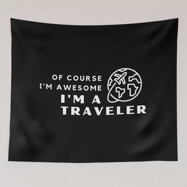 Item preview, Awesome Gift For An Awesome Traveler designed and sold by nincee.