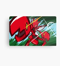 Scizor | Bug Bite Metal Print