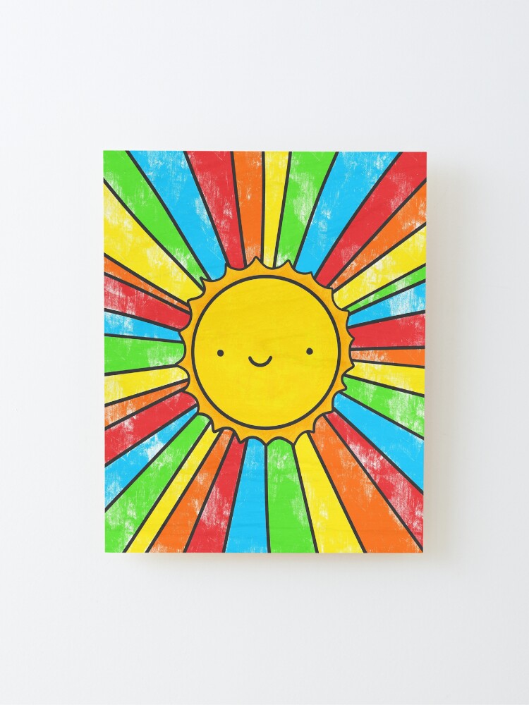 Alternate view of Radiate Positivity Mounted Print