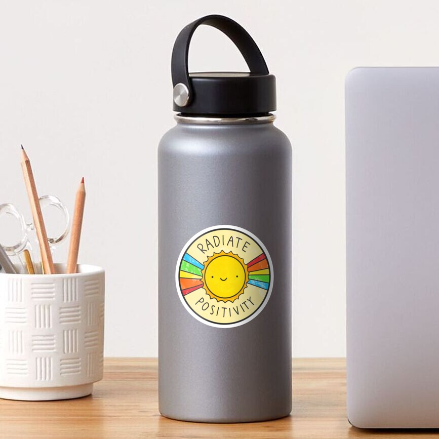 Radiate Positivity Sticker