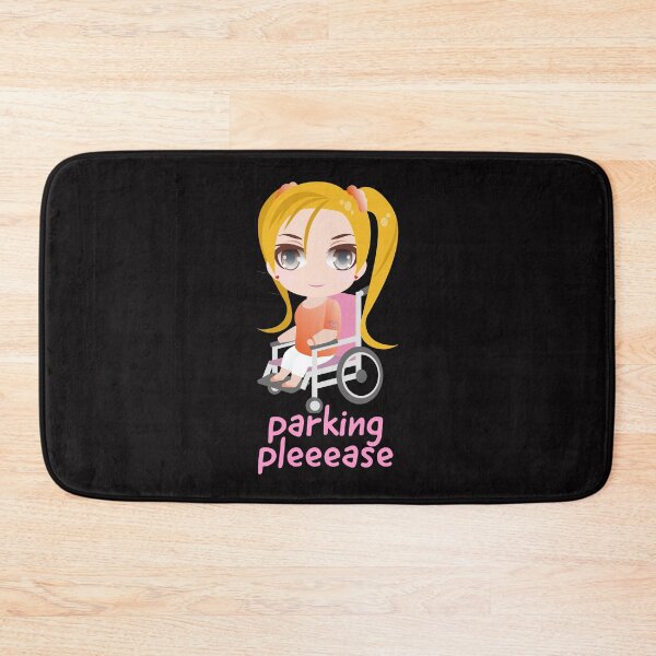 Item preview, parking please.girl on a wheelchair designed and sold by doctors-apparel.