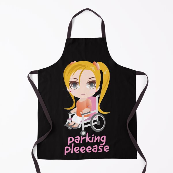 Item preview, parking please.girl on a wheelchair designed and sold by doctors-apparel.