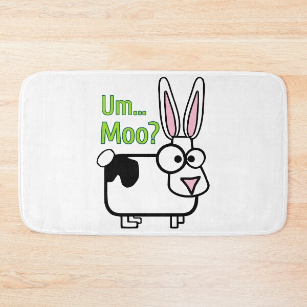 Item preview, Funny Cow Bunny Shirt Cute Holstein Rabbit Boys Girls Gift Um Moo? designed and sold by LisaMe.
