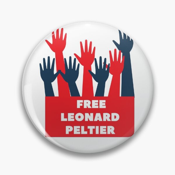 Item preview, Free Leonard Peltier - 46 year Political Prisoner designed and sold by YaNative.