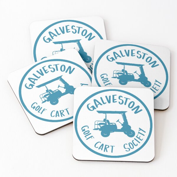 Item preview, Galveston Golf Cart Society designed and sold by Mackenzie Finklea.