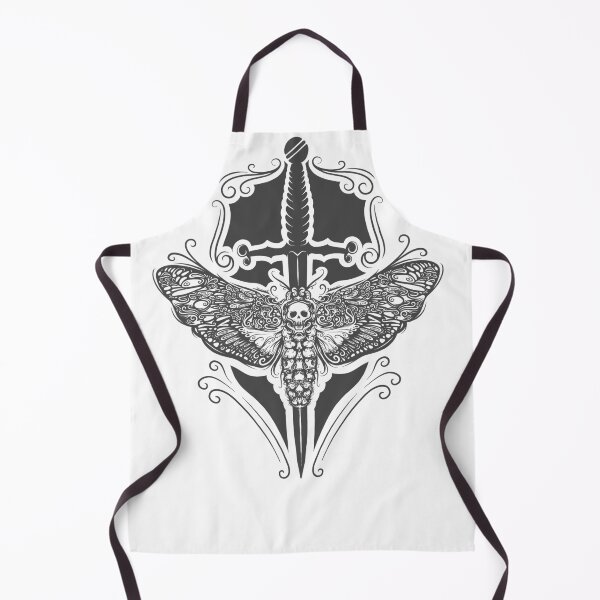 Item preview, Moth and dagger designed and sold by Diardo.
