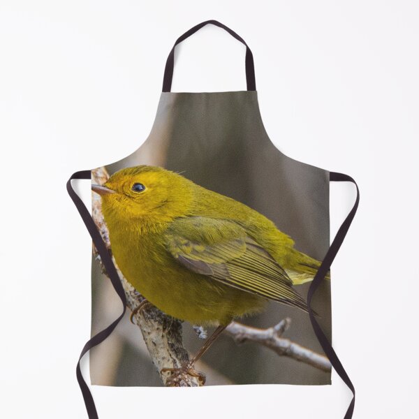 Item preview, A Golden Warbler Perched On A Tree Branch designed and sold by FreelanceJim.