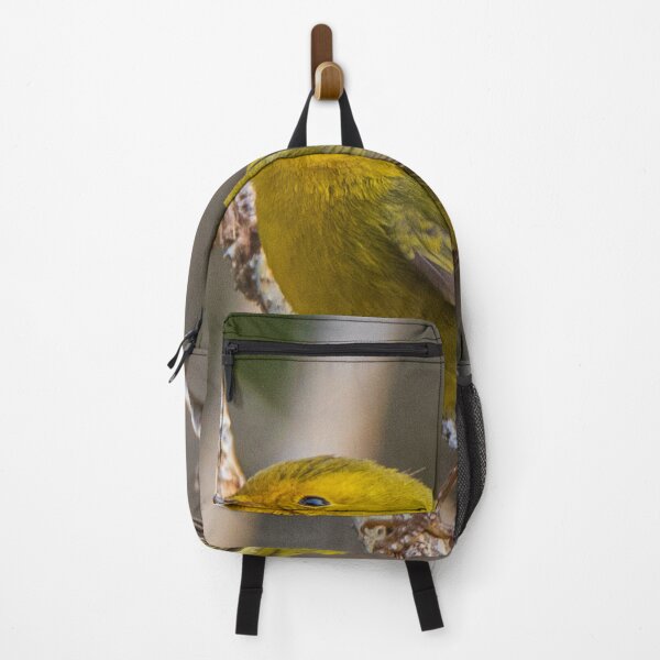 Item preview, A Golden Warbler Perched On A Tree Branch designed and sold by FreelanceJim.