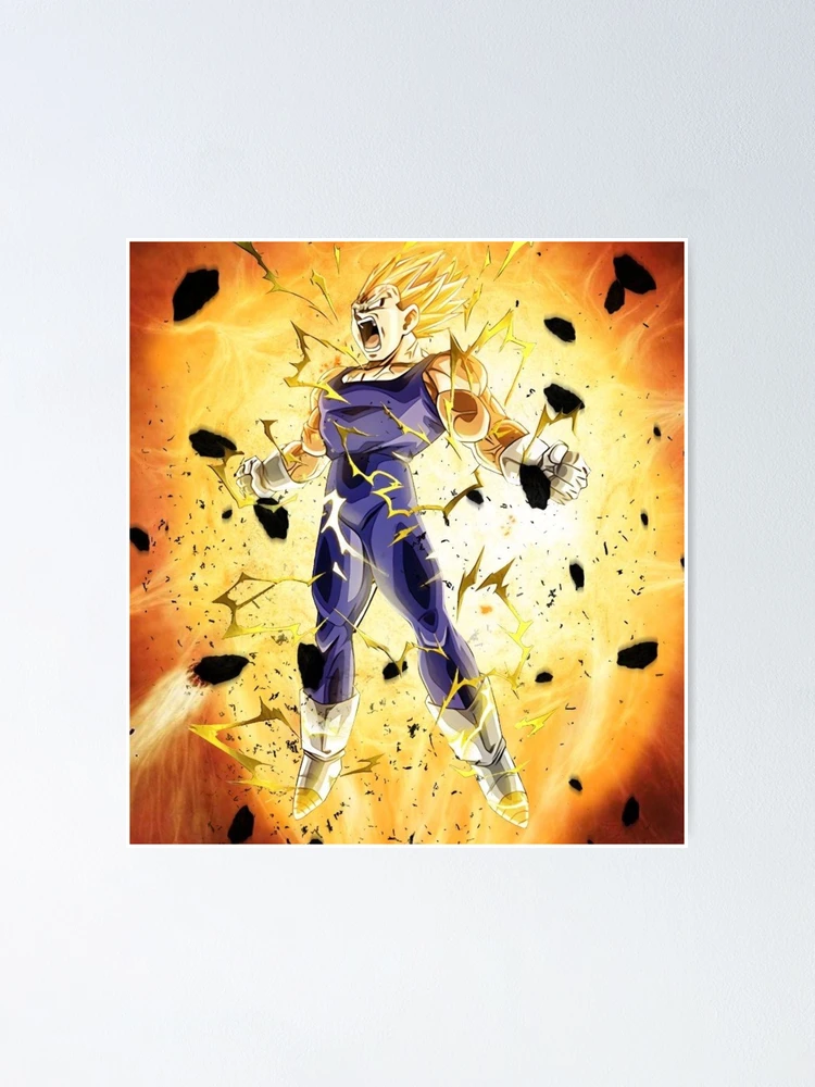 Vegeta Blue (final flash) Poster for Sale by Ralex495