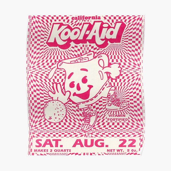 Y2K KOOL AID FLYER Poster