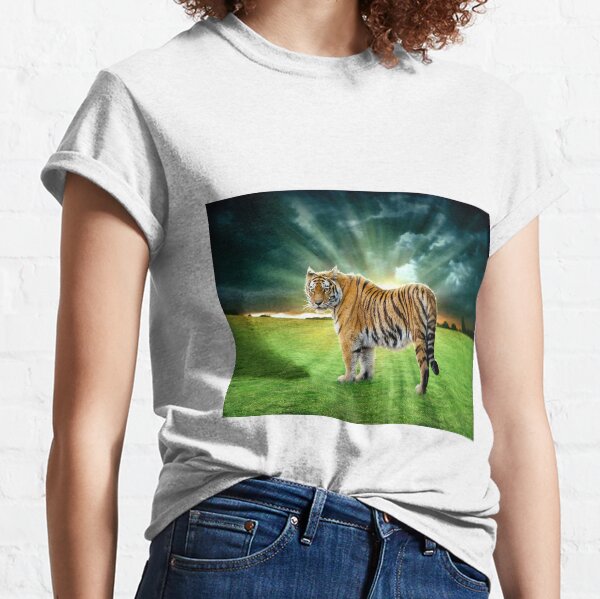 Let's Walk Towards The Sun, Said The Tiger Classic T-Shirt