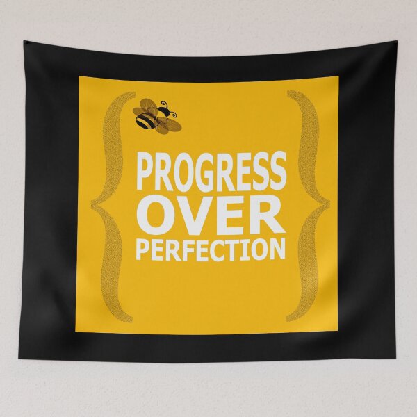 Item preview, Progress Over Perfection designed and sold by Fas Designs.