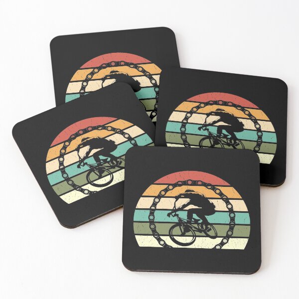 Item preview, Sunset Retro Vintage Mountain Biking Gear designed and sold by jcorres.