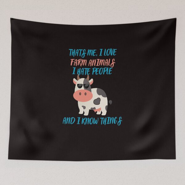 Item preview, I Love Farm Animals, And I Know Things designed and sold by bond11.