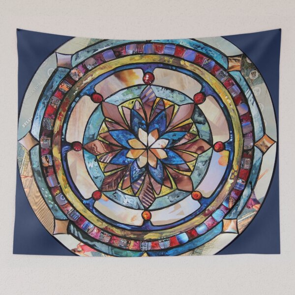 Item preview, Primary Color Mandala designed and sold by Heather  Shore.