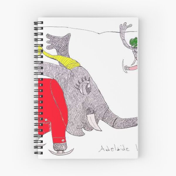 Item preview, Adelaide Learns To Skate designed and sold by pinkyjainpan.