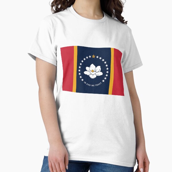 Item preview, "The New Magnolia" Mississippi Flag designed and sold by elalf.
