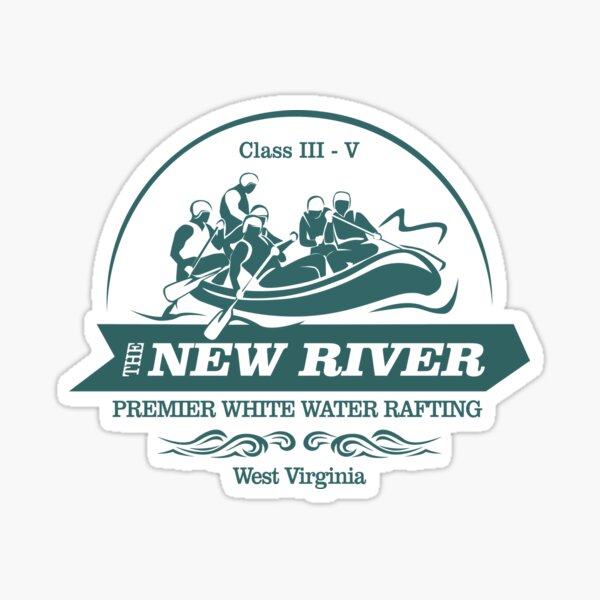 See You On The River Whitewater Kayaking Canoeing Rafting Die Cut Vinyl Decal 