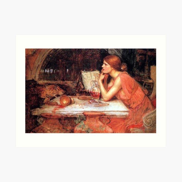 The Sorceress - John William Waterhouse Art Print