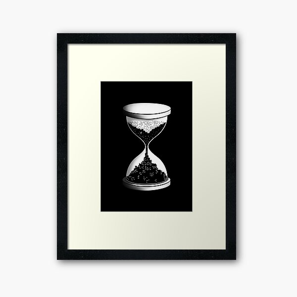 Sand der Zeit Gerahmter Kunstdruck