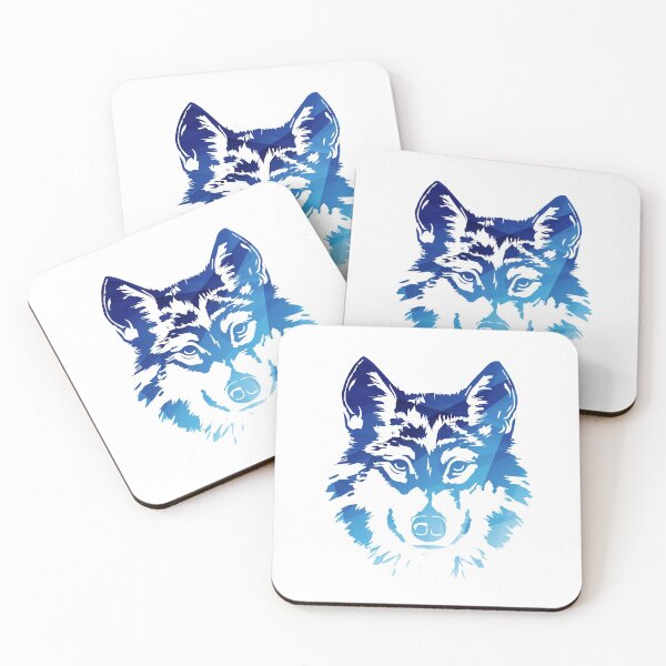 Item preview, Blue wolf designed and sold by KittyCat08.