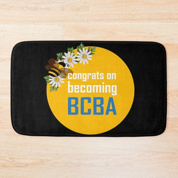 Item preview, Congrats On Becoming BCBA designed and sold by Fas Designs.