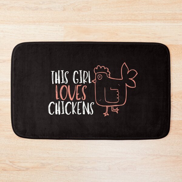 Item preview, This Girl Loves Chickens designed and sold by bond11.