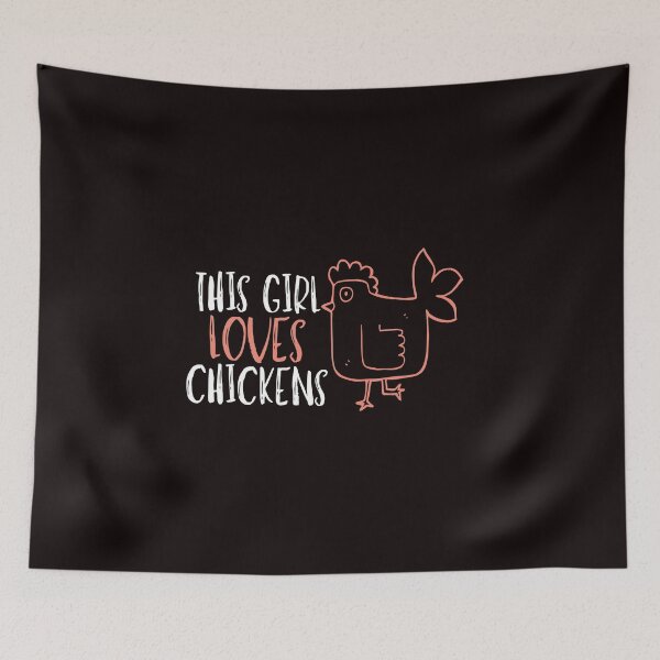 Item preview, This Girl Loves Chickens designed and sold by bond11.