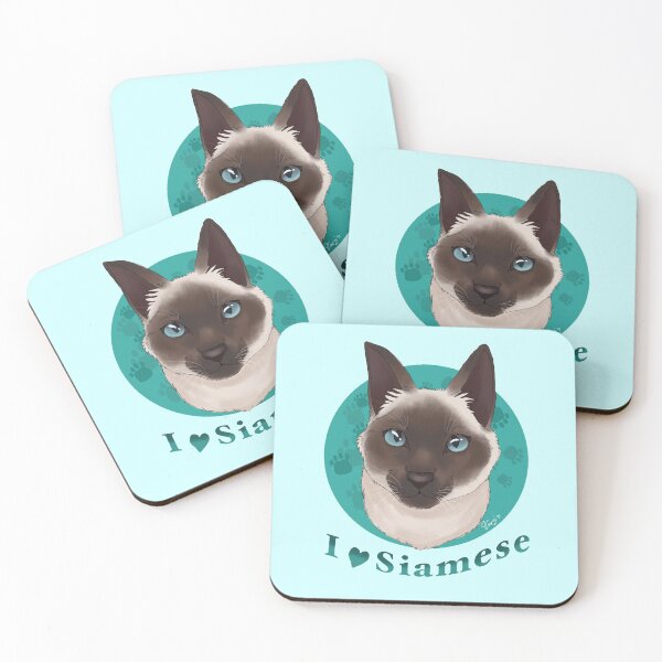 Item preview, I love Siamese  designed and sold by TarniaFedeleArt.