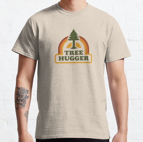 Retro Tree Hugger Classic T-Shirt