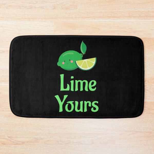Item preview, Lime Yours Cute Cartoon Lime Wedge designed and sold by TheButtonCrew.