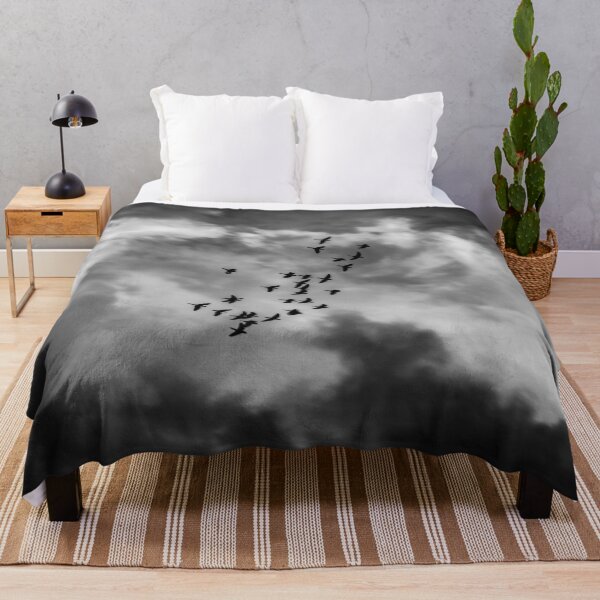 Item preview, birds in flight in a dramatic sky designed and sold by ricobarinas.