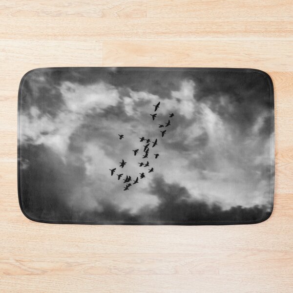 Item preview, birds in flight in a dramatic sky designed and sold by ricobarinas.
