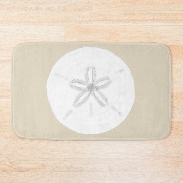 Sand Dollar Bath Mat