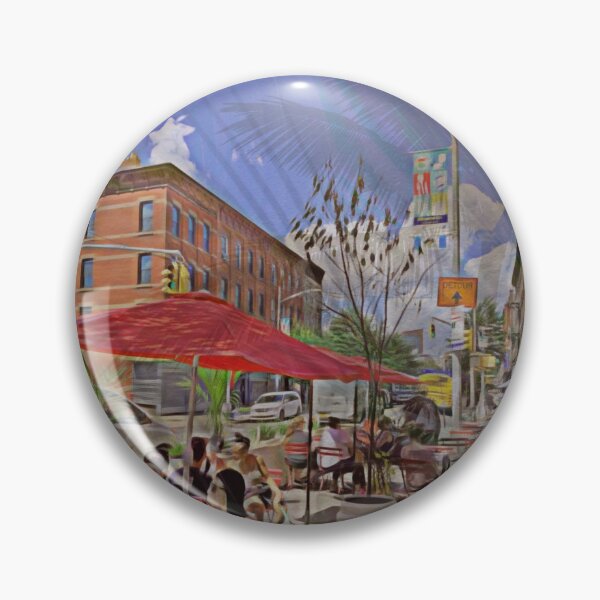 Item preview, Dining Out in Park Slope Brooklyn designed and sold by bipolarvirgoart.