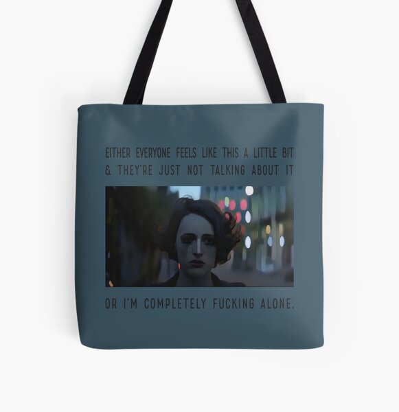 Vista previa del artículo con la obra «Fleabag Tears O bien todos se sienten como esta ilustración», diseñado y vendido por tremendoustees.