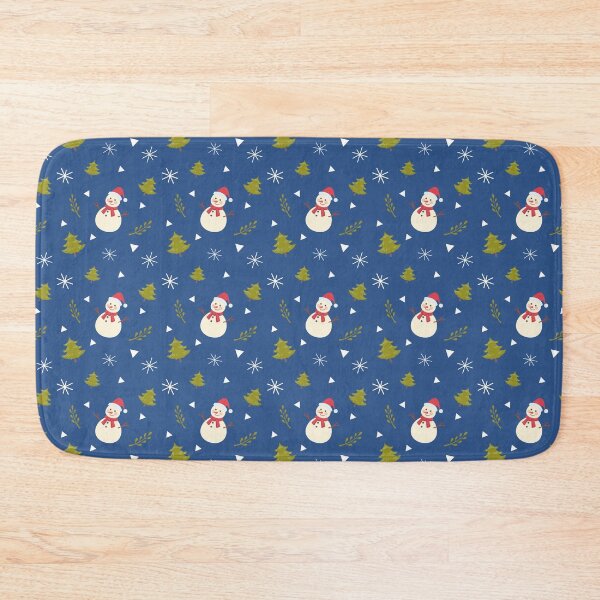 Item preview, Christmas Winter Snowman Snowmen Blue designed and sold by MrRoccoBlue.