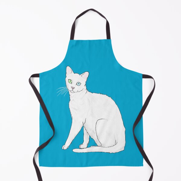 Item preview, White Cat designed and sold by TinkerandBone.