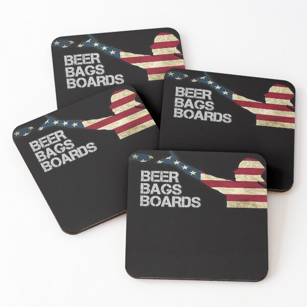 Artikelvorschau, Beer Bags Boards Cornhole USA Flagge entworfen und verkauft von ClarkeLilly.